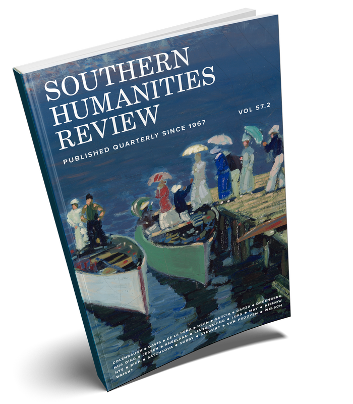 Cover of SHR issue 57.2: an oil painting by people lining up to get into boats on a lake by George Luks